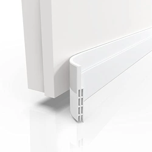 Zeitlich begrenztes Angebot: DOMAR ZUGLUFTSTOPPER TÜR 100 cm – Selbstklebende Türdichtung Unten extra stark – Effektiver Zugluftstopper Türen gegen Kälte & Energieverlust – Weiß von 12.98 € auf 12.98 € (0.00% Rabatt)