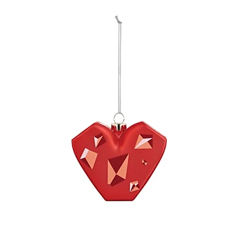 Offerta a tempo: Alessi Amore al Cubo GJ02 18 Decorazione Natalizia Raffigurante Un Cuore Rosso — 41% da 22,00 € a 12,99 €