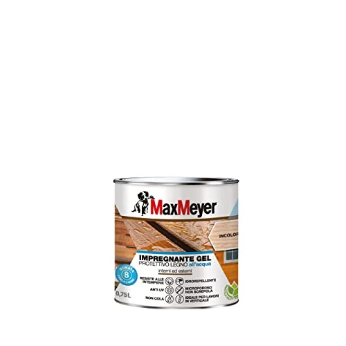 MAXMEYER IMPREGNANTE GEL ACQUA INCOLORE 0,75 L