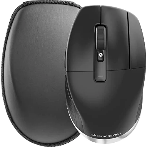 3Dconnexion CadMouse Pro Wireless (Ergonomische Maus, optisch, kabellos, USB-C, Rechtshänder, schwarz)