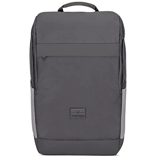 Johnny Urban Backpack Women & Men Grey - Jasper - Daypack Made from Recycled PET Bottles - Laptop bag 16 Inch for Work & Leisure - Water-Repellent