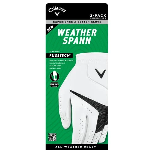 Limited offer: Callaway Golf Weather Spann Glove from 26.68 EUR to 22.10 EUR (save 17%)