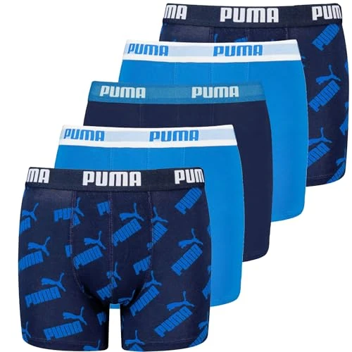 Offerta a tempo: PUMA Boxer, Biancheria Intima Unisex - Bambini e ragazzi, Blu, 170-176 - 19% da 35.90 € a 29.17 €