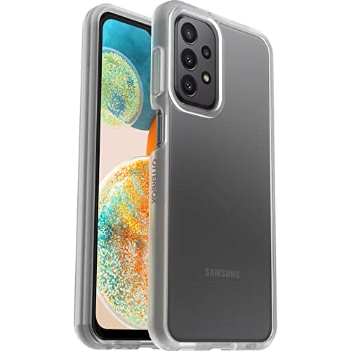OtterBox React Series Hülle für Samsung Galaxy A23 5G, stoßfest, sturzsicher, ultraschlank, schützende Hülle, Getestet nach Militärstandard, Transparent