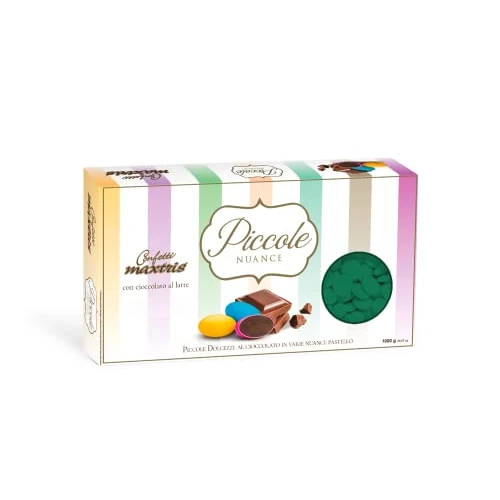 CONFETTI MAXTRIS PICCOLE NUANCE VERDE , 1Kg