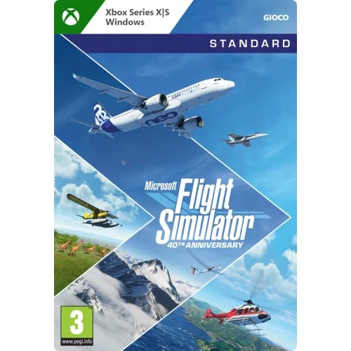 Microsoft Flight Simulator 40th Anniversary - Standard Edition | Xbox & Windows 10 - Codice download