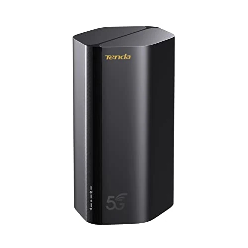 Tenda 5G NR SIM Router, AX1800 Wi-Fi 6 Mesh Router, Box 5G, Easy Mesh, Plug & Play, 2 Gigabit Ports, Connects up to 128 Devices, WPA3, Compatible with All SIM All Operators (5G03)