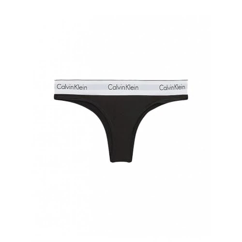 Oferta limitada: Calvin Klein Braguitas brasileñas Mujer de algodón elástico, Negro (Black), S de 19.90 EUR a 11.00 EUR (ahorro 45%)