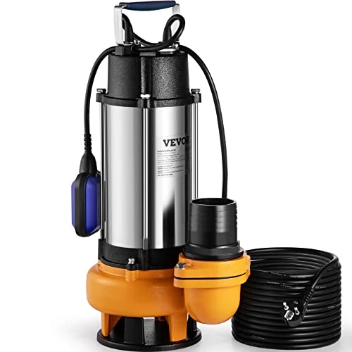 Zeitlich begrenztes Angebot: VEVOR Schmutzwasserpumpe mit var. Schwimmerschalter Tauchpumpe 2200W Gartenpumpe Durchfluss 60000L/h Schmutzwassertauchpumpe max. Hub 18m Wasserpumpe IPX8 Ideal zum Pumpen von Wasser von 176.90 € auf 176.90 € (0.00% Rabatt)
