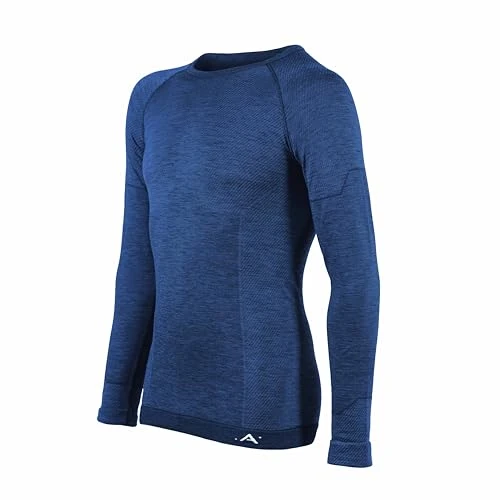 Offerta a tempo: Risalti Maglia Termica Uomo e Donna Lana Merino - Intimo Termico Unisex Manica Lunga Traspirante, Abbigliamento Termico Invernale Senza Cuciture - Made in Italy - 21% da 47.98 € a 38.00 €