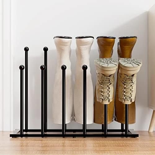 Tijdelijke aanbieding: Pickpiff Vrijstaand Schoenenrek, wit Metalen Schoenenrek, Schoenenorganizer voor Slaapzaal, Kast, Entree, Slaapkamer, Terras, Outdoor, Hal, Voor 6 Paar van 25.99 € naar 25.99 € (0.00% korting)