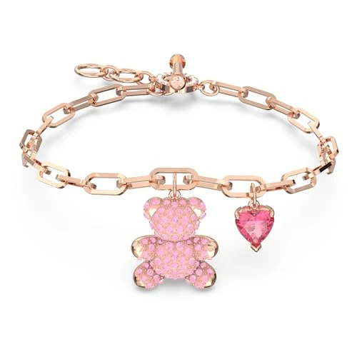 Offerta a tempo: Swarovski Braccialetto Teddy, Orso, Rosa, Placcato color oro rosa - 38% da 149.00 € a 92.00 €