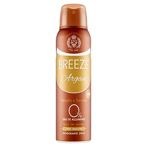 BREEZE | Desodorante Spray Argan, 1 x 150 ml