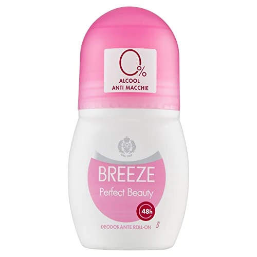 Breeze Perfect Beauty Dezodorant Roll-on 48h 0% alkohol 50ml