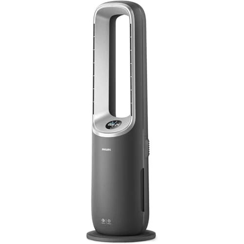 Offerta a tempo: Philips Air Performer Purificatore, ventilatore e riscaldamento - Fino a 70 Filtro HEPA. Rimuove odori e il 99,97 delle particelle inquinanti Display, App e Alexa (AMF870 15) - 0% da 459.98 € a 459.98 €