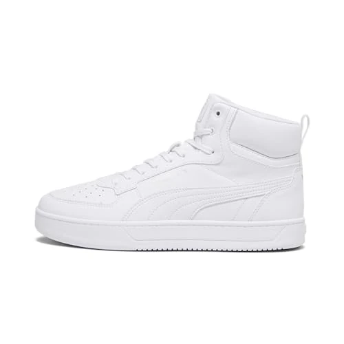 Limited-time offer: Puma Unisex Adults Puma Caven 2.0 Mid Sneakers, Puma White-Puma Silver, 6.5 UK from 60.00 GBP to 38.00 GBP (save 37%)