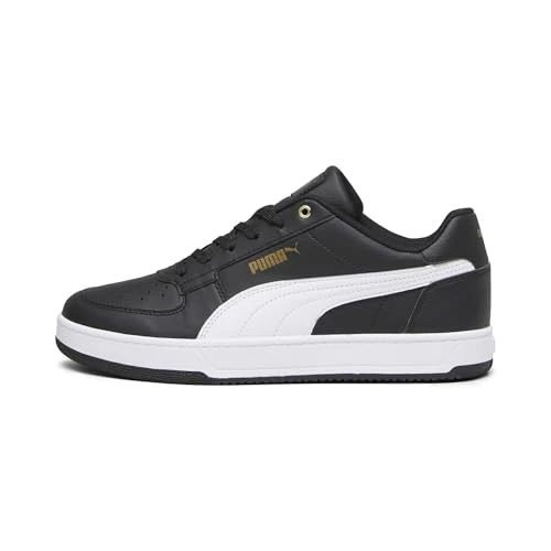 Puma Unisex Adults Puma Caven 2.0 Sneakers, Puma Black-Puma White-Gold, 41 EU