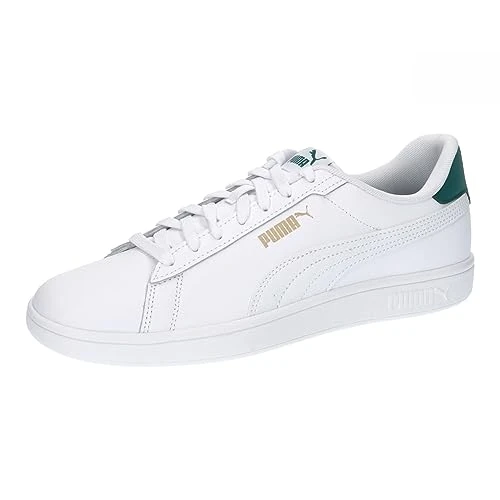 Zeitlich begrenztes Angebot: Puma Smash 3.0 L Unisex Sneaker , Puma White Malachite Puma Gold, 40.5 EU von 54.95 € auf 35.95 € (35% Rabatt)
