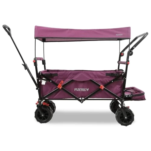 Oferta limitada: FUXLIFE Beach Handcart FX-CTB800 Purple - Carrito Plegable para Playa y Ocio - Interior Acolchado - Toldo para el Sol - Ruedas Todoterreno para Arena y Terreno - Estable y Plegable de 219.00 € a 204.00 € (ahorro 7%)