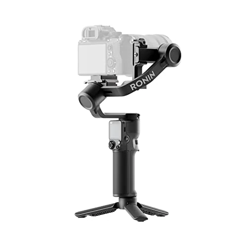 DJI RS 3 Mini, stabilisateur léger à nacelle 3 Axes pour Canon/Sony/Panasonic/Nikon/Fujifilm, Charge utile recommandée de 2 kg, contrôle obturateur par Bluetooth, Prise de Vue Verticale Native