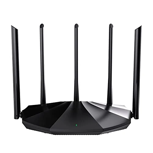Offre limitee: Tenda Routeur WiFi 6 RX2 Pro, Router WiFi AX1500 Bi-Bande, 5 * 6dBi Antennes à Haut Puissance, Large Couverture, Ports Ethernet LAN/WAN sans Configuration, Gestion Intelligente des Visiteurs de 39.99 EUR a 25.64 EUR (economie 36%)