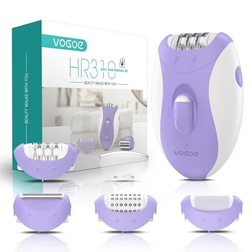 Offerta a tempo: VOGOE Epilatore per Donne, Epilatori 4 in 1 Depilazione del corpo, HR310 - 24% da 45.99 € a 35.09 €
