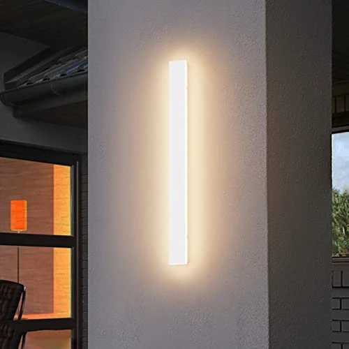 Oferta limitowana: K-Bright lampa ścienna, 20 W, Villa Wodoodporna, IP65 do ogrodów, tarasów, sypialni, salonu, wnętrz 3000 K (biała, 60 cm) z 214.83 zł na 214.83 zł (oszczędź 0.00%)