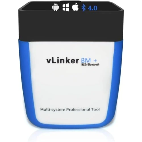 Offerta a tempo: vLinker BM+ OBD2 Bluetooth Diagnostic Scan Tool, Scanner per auto OBDII per iOS, Android e Windows - Realizzato per BimmerCode - 0.00% da 53.99 € a 53.99 €