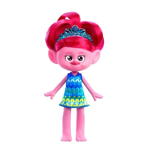 Limited-time offer: ​DreamWorks Trolls Band Together Trendsettin’ Fashion Doll, Queen Poppy with Vibrant Hair & Accessory, Toys Inspired by the Movie, HNF13 from 8.90 £ to 8.90 £ (save 0.0%)