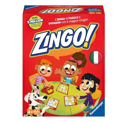 Oferta limitada: Ravensburger - Zingo | Juegos De Mesa Niños 4 Años O Más | 2-6 Jugadores | Juegos De Sociedad | Juego De Mesa para Toda La Familia de 27.44 € a 27.44 € (ahorro 0.00%)