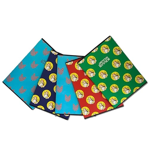 Oferta limitada: Pigna, Maxi Cuaderno SINNER, 80 páginas, bordes personalizados, 5 piezas, interior 5M, cuadriculado de 4.29 € a 4.29 € (ahorro 0.00%)