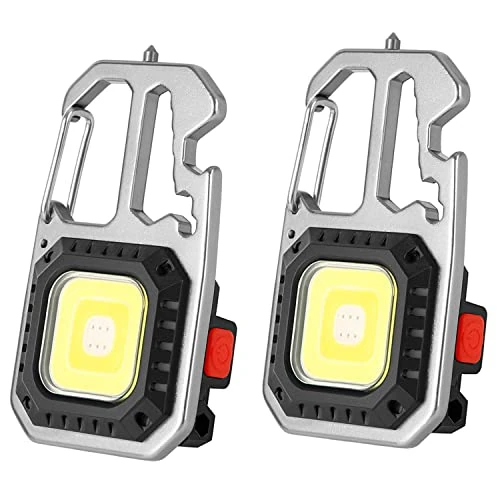 Zeitlich begrenztes Angebot: Czemo Mini Taschenlampe Schlüsselanhänger Arbeitsleuchte LED Akku Magnet Inspektionsleuchten Wiederaufladbare Notlicht Tragbare Arbeitslampe, Wasserdicht Notbeleuchtung für Camping Reparatur von 11.55 € auf 11.55 € (0.00% Raba