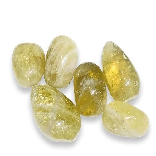 Offerta a tempo: TENET - 3 PEZZI pietra naturale burattata levigata per cristalloterapia, reiki e meditazione - 20-25 mm (QUARZO CITRINO LEMON) - 0.00% da 11.90 € a 11.90 €