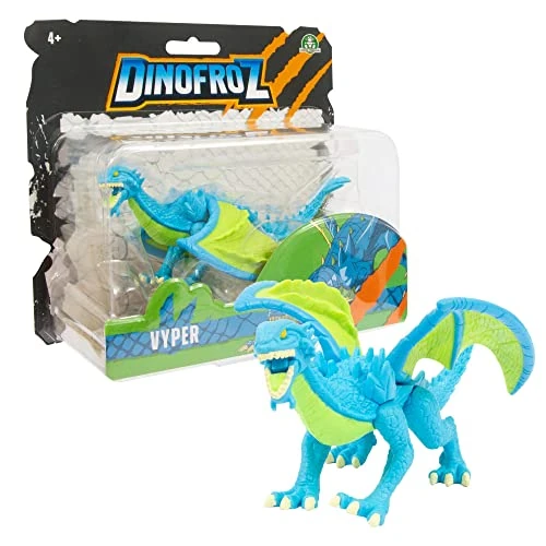 Offerta a tempo: Giochi Preziosi, Dinofroz Viper 12 cm e articolato, un personaggio della serie Dino& Draghi, Per Bambini A Partire Dai 3 Anni - 38% da 12.99 € a 8.07 €