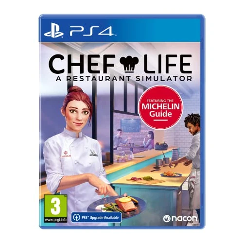 Nacon - Chef Life a Restaurant Simulator - Videojuego de Simulador de Cocina en Asociación con la Guía Michelin - Videojuego para PS4 [ Versión Española]