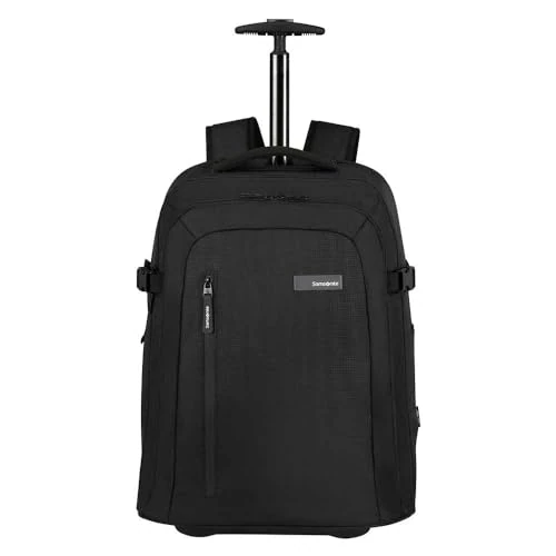 Begrenztes Angebot: Samsonite Roader - Laptoprucksack mit Rollen 17.3 Zoll, 55 cm, 28 L, Schwarz (Deep Black) von 169.81 EUR auf 96.79 EUR (Rabatt 43%)