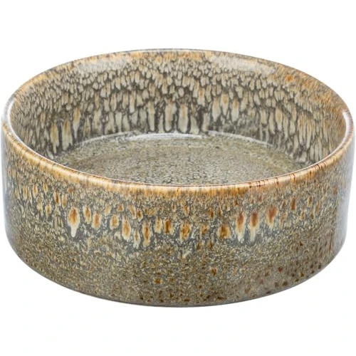 Limited-time offer: TRIXIE Ceramic Dog Bowl 400 ml – Brown Food Bowl for Dogs Ø 13 cm – Heavy, Non-Slip, Durable and Dishwasher-Safe – 25110 from 8.99 £ to 7.64 £ (save 15%)