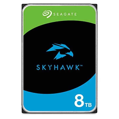 Tijdelijke aanbieding: Seagate 8TB SkyHawk Internal Surveillance Drive | SATA (ST8000VXZ10) van 299.01 € naar 240.26 € (19.65% korting)