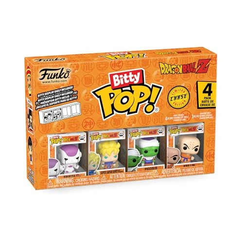 Offerta a tempo: Funko Bitty Pop! DBZ - Kid Buu 4PK - Kid Buu, Vegito, Majin Vegeta E una Mini Figura Misteriosa a Sorpresa - 0.9 Inch (2.2 Cm) - Dragon Ball Z da Collezione - Idea Regalo - Cake Topper — 7% da 16,00 € a 14,90 €