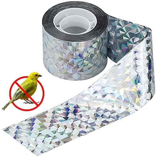 Zeitlich begrenztes Angebot: Rupeca 80 M x 4,8 cm Vogelschutz Reflektierendes Band - Reflektorband Taubenabwehr - Reflektierendem Abwehrband Bird (Diamantes, 1, Unidad) von 9.99 € auf 9.99 € (0.00% Rabatt)