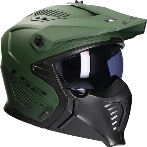 Tijdelijke aanbieding: LS2, motorcycle jet and modular helmet DRIFTER solid mat military green 2206, S van 122.54 EUR naar 122.54 EUR (korting 0%)