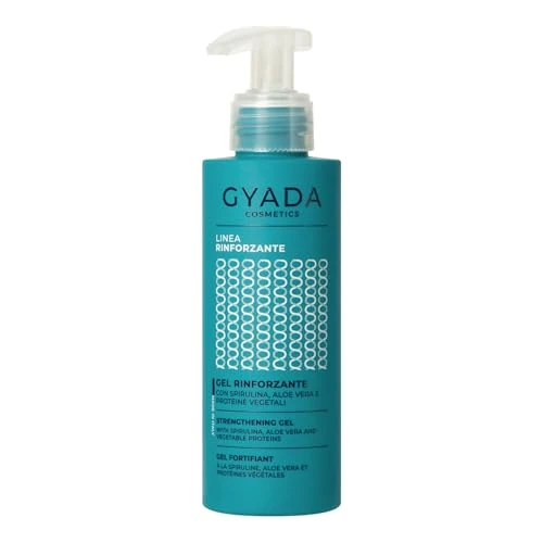 GYADA COSMETICS, Gel Capilar Fortalecedor con Espirulina y Aloe, Protege de la Humedad y el Frizz, No Grasa, 150 ml