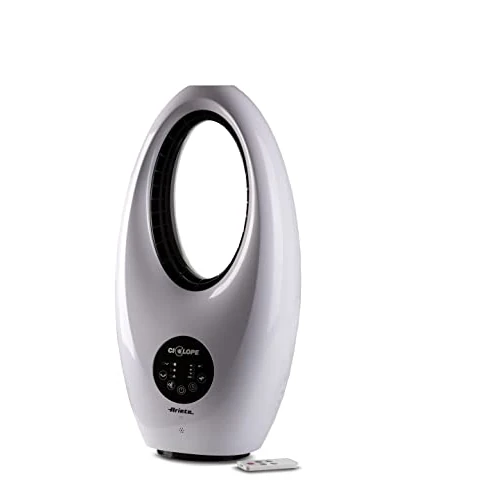 Begrenztes Angebot: Ariete 803 Digitaler Ventilator, ohne Klingen, 60 W, Tisch, geräuschlos, Oszillationsfunktion, Timer bis zu 7,5 h, 3 Geschwindigkeiten, LED-Licht, Weiß von 87.79 EUR auf 87.79 EUR (Rabatt 0%)