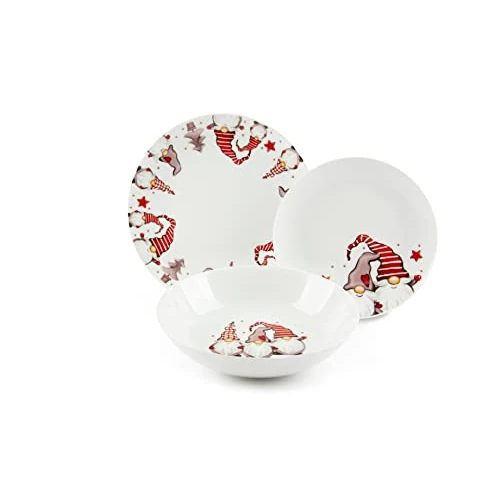 Limited-time offer: Excelsa Gnomo Dishes Service 18 Pieces from 70.21 GBP to 70.21 GBP (save 0%)
