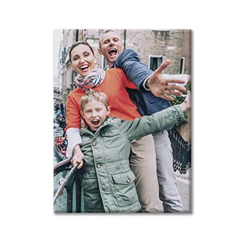 Offerta a tempo: LABORATORIO 102 Foto su Tela personalizzata (40x30 cm) - Stampa su Tela - Quadro personalizzato con foto - Quadri Canvas Idea Regalo - Massima Qualità di Stampa - Quadro Moderno Pronto da appendere - 0.00% da 25.02 € a 25.02 €