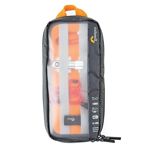 Zeitlich begrenztes Angebot: Lowepro GearUp Pouch Medium, Travel Essentials Case, Reisetasche für PC-Kabel, Kabel, Adapter, Akkus, Ladegeräte & USB-Sticks, Laptop-Zubehörtasche, Hergestellt aus Recyclingmaterial, Grau von 36.99 € auf 32.49 € (12% Rabatt)