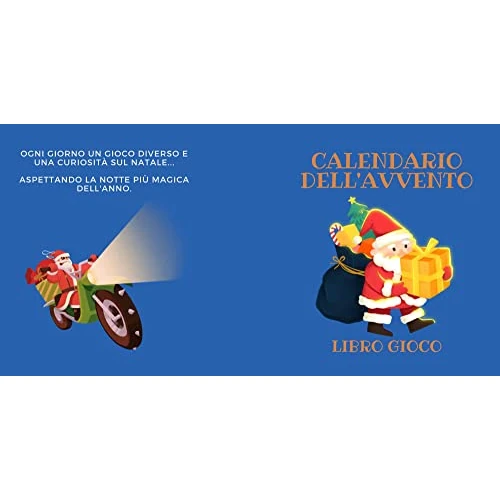 Calendario dell'avvento. Libro Calendario dell avvento. Libro gioco per bambini. : Aspettando il natale. Libro attività natalizie per bambini (Italian Edition)