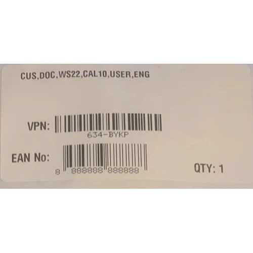 Dell Windows Server 2022 Standard oder Datacenter - Lizenz - 10 Benutzer-CALs