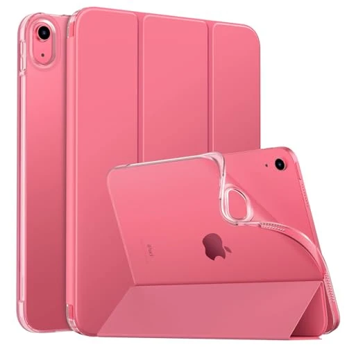Limited offer: MoKo Case for New iPad (A16) 11th Generation 2025/ 10th Generation 2022, iPad 11 inch/ 10.9 inch Case with Soft TPU Translucent Frosted Back Cover, Auto Wake/Sleep, Support Touch ID, Watermelon from 13.56 EUR to 8.54 EUR (save 37%)