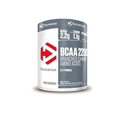 Limitiertes Angebot: Dymatize BCAA 2200 Caps 400pcs - Essentielle Aminosäuren von 34.99 EUR auf 27.99 EUR (Spare 20%)